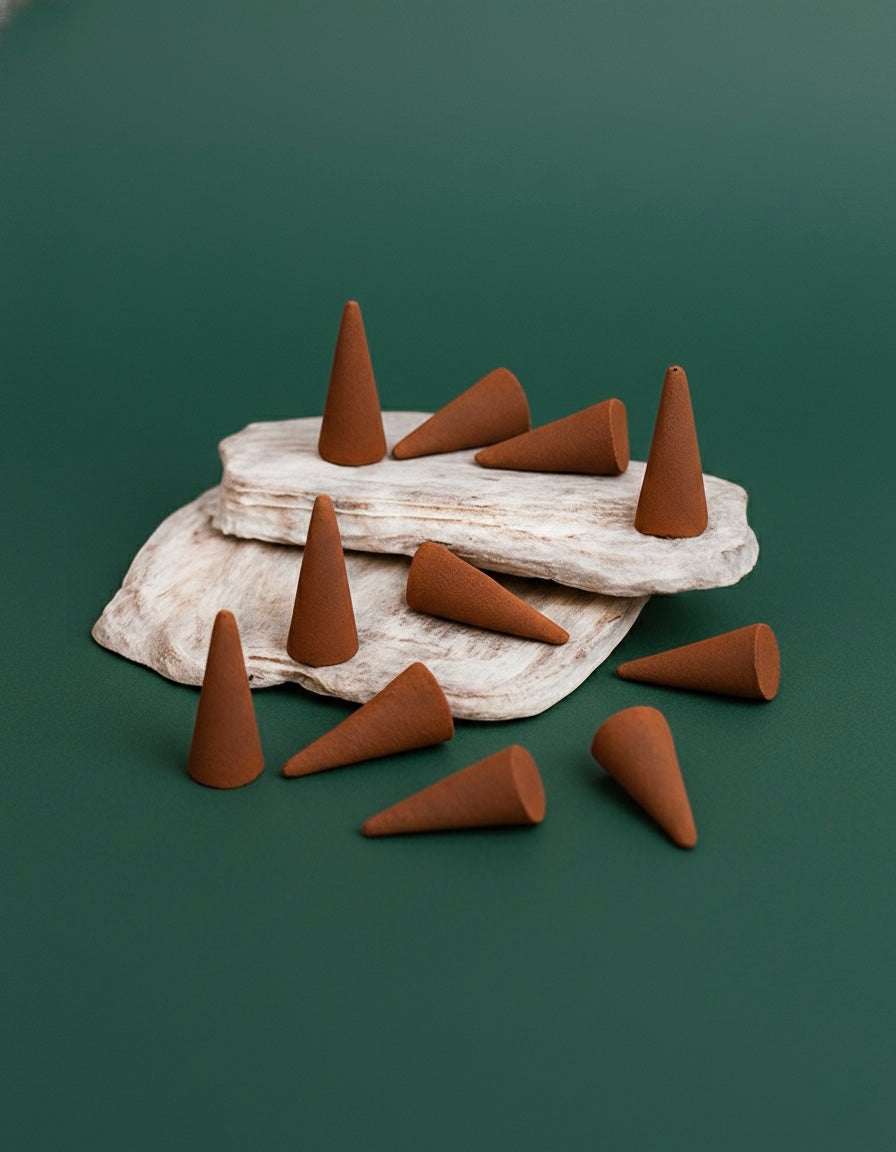 Pack of Hand Rolled Dhoop Cones