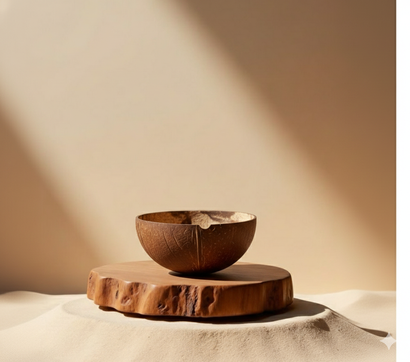 Natural Oval Shell Bowls