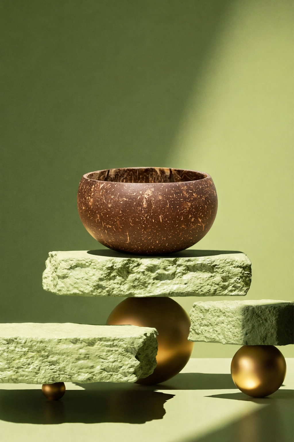 Jumbo Coconut Shell Bowl & Spoon Set