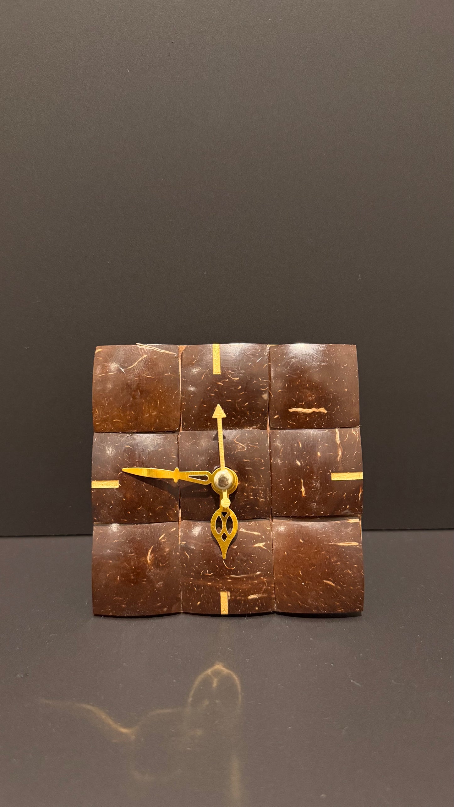 Coconut Shell Clock